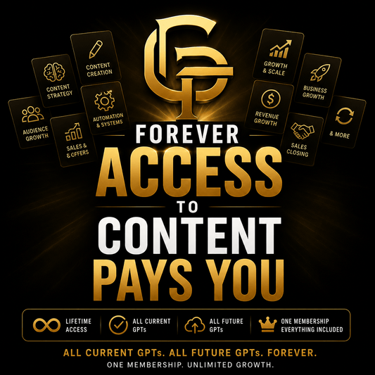 Forever Access To Content Pays You - Content Pays You