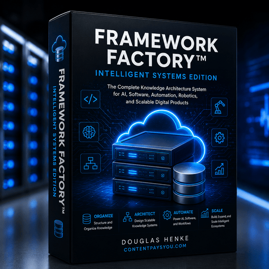 FRAMEWORK FACTORY INTELLIGENT EDITION - Content Pays You
