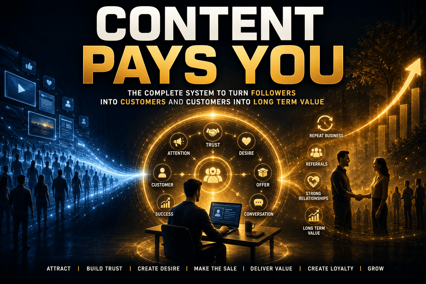 How to Turn Followers into Customers - Content Pays You