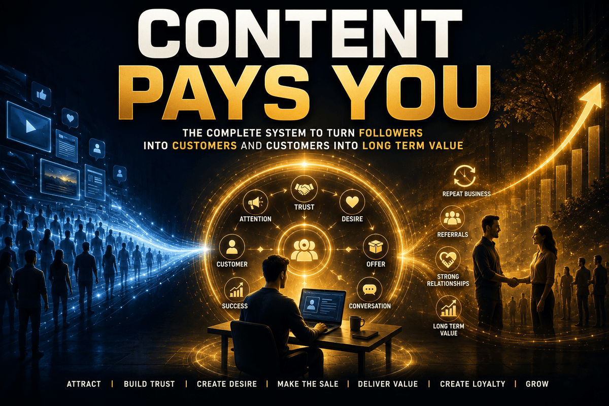 How to Turn Followers into Customers - Content Pays You