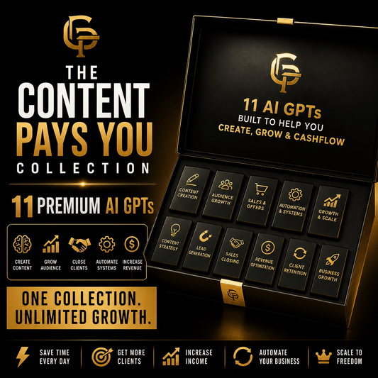 The Content Pays You Collection - Content Pays You
